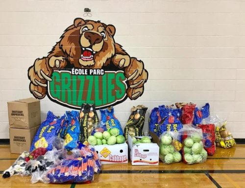THANK YOU Ecole Parc Elementary School!