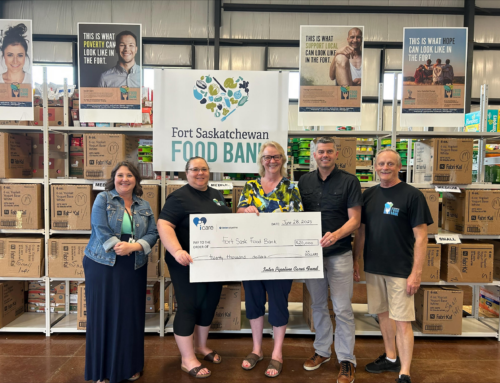 Inter Pipeline supports Food Bank programs with a donation of $20,000!